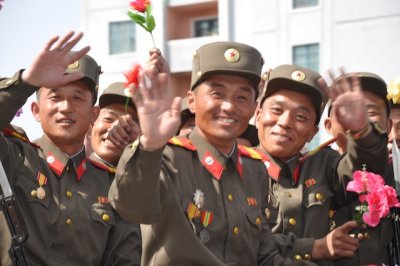 100th anniversary 15 April 2012  15 April 2012 centennial parade Pyongyang