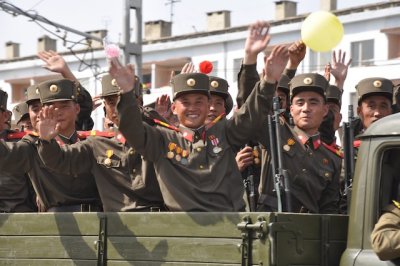 100th anniversary 15 April 2012  15 April 2012 centennial parade Pyongyang