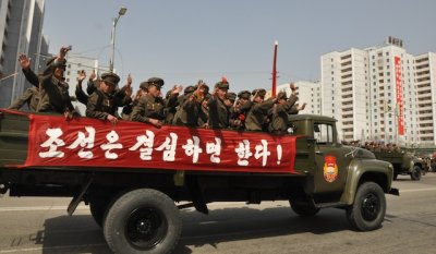 100th anniversary 15 April 2012  15 April 2012 centennial parade Pyongyang