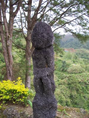 Carved Tree fern