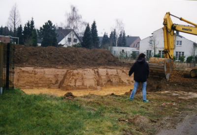 Baubeginn Januar 2001