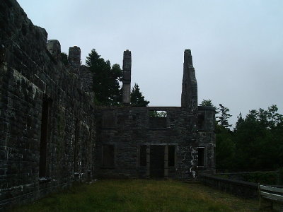 Ruin of old house