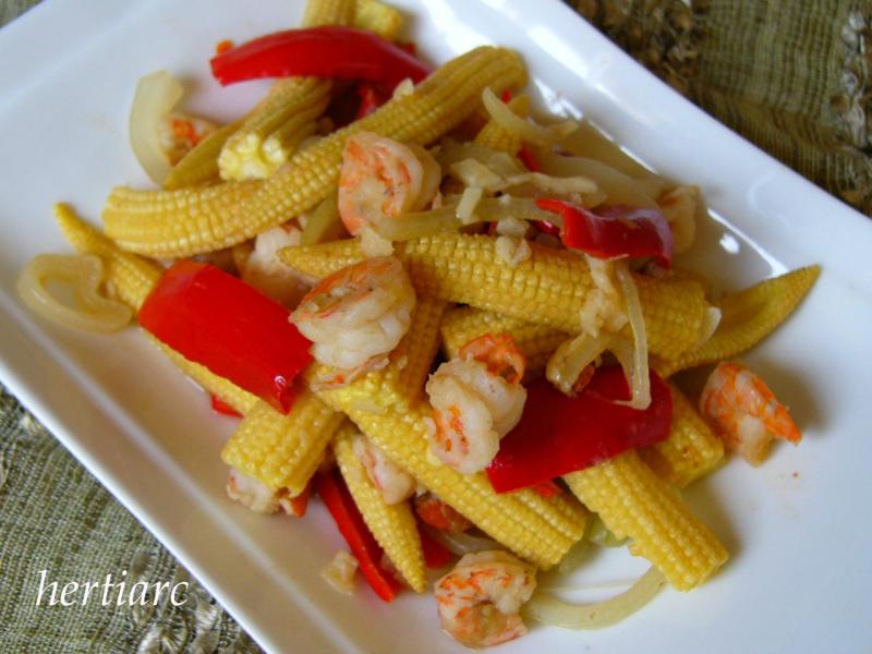 Tumis Jagung Muda