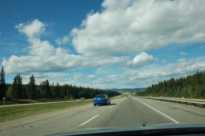 highway menuju Banff