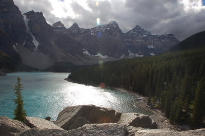 10 peaks near Lake Moraine