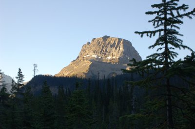 Peak near Takakaw Falls