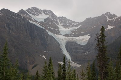 Glacier feed to Lake Peyto
