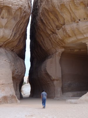 Large chamber of burial of Nabatean