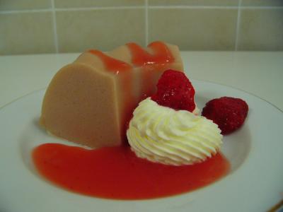 Puding Mousse Strawberry