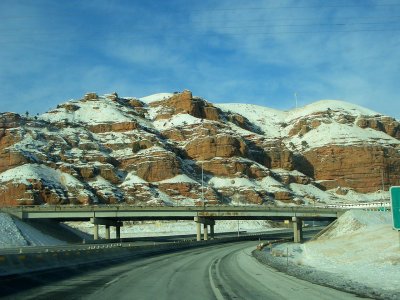 jalan menuju Wyoming
