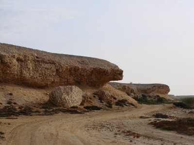 just behind the alkhor compound