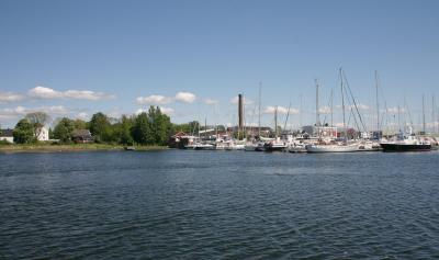 View of the Moorings