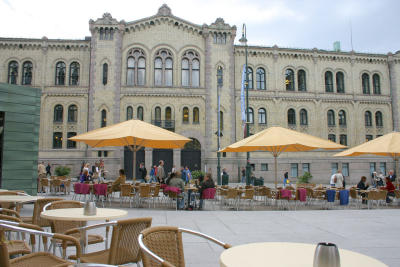 Side of the Parliment Building (Stortinget)