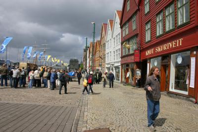 Justin on Bryggen