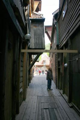 Justin in an Alley