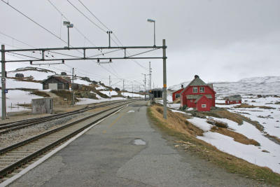 The platform in Finse