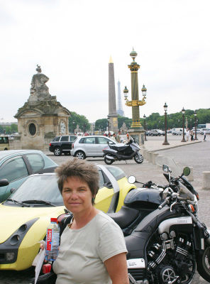 Judy and Several Landmark Monuments