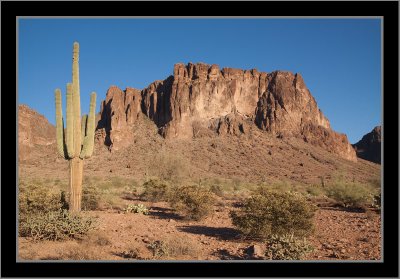 Superstition Mountains (south end)