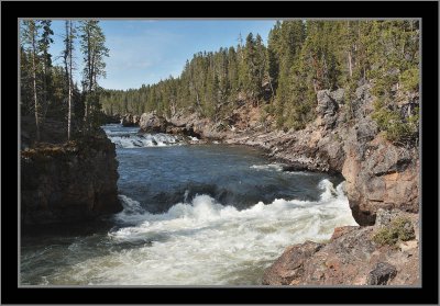 Rapids, Upper Yellowstone Falls Trail