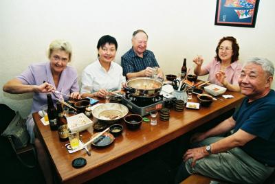 Hokkaido Japanese crab dinner with parents (Hong Kong)