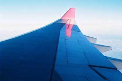 Somewhere over China