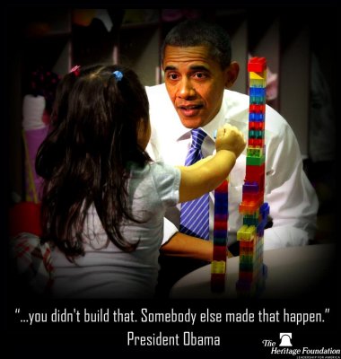You did not build it!