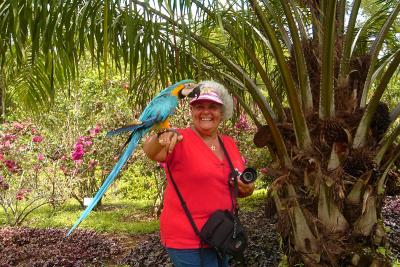 Me and the macaw!!!!