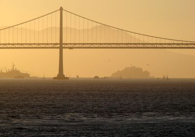 Bridge and Alcatraz