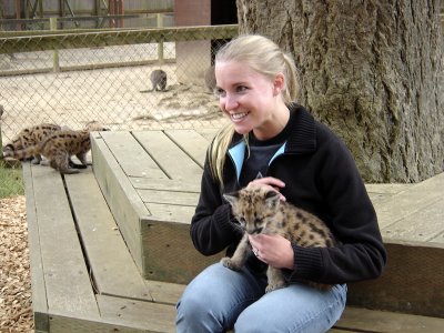 Julielyn and the baby cougar