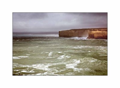 Our land is girt by sea