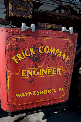 Frick Company Steam Tractor, Waynesboro, Pa
