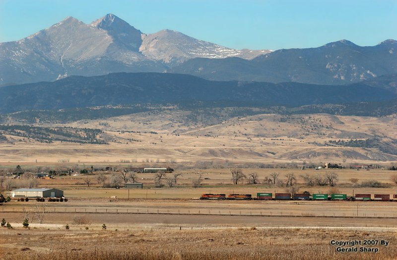 Train In The Valley