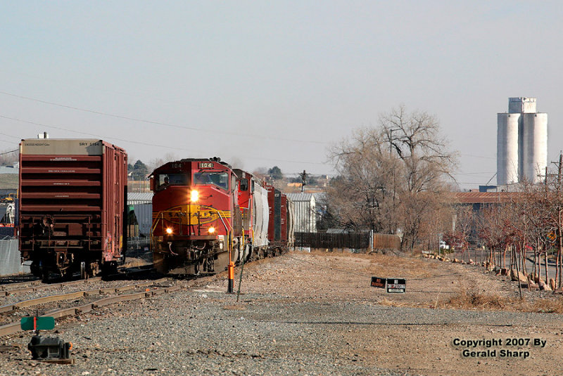 BNSF 104 At Longmont, CO