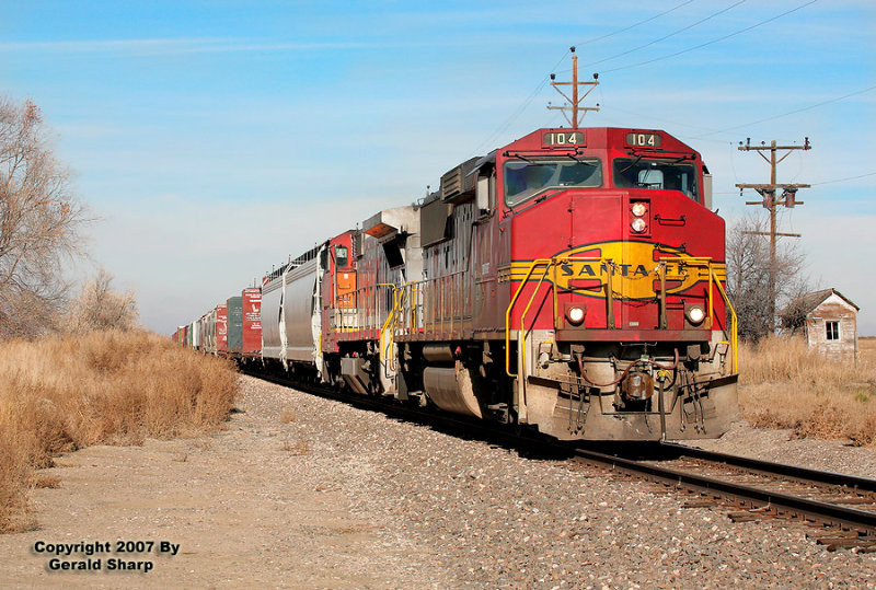 BNSF 104 At Longmont, CO