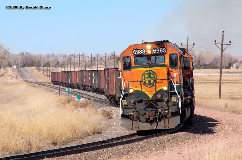 BNSF 6983 South At Longs Peak, CO