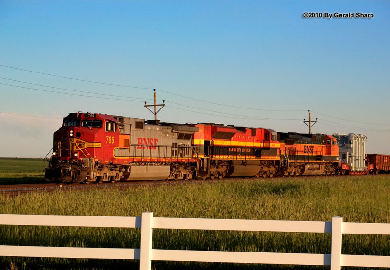 BNSF 786 North At NSS Longs Peak, CO