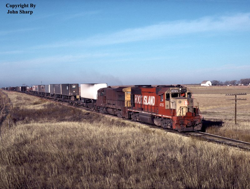 Rock Island 4705 In Central Kansas
