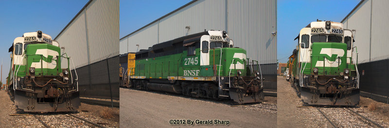 BNSF 2745 At Longmont