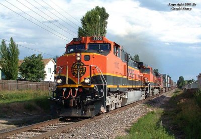 BNSF 1100 West At Longmont, CO