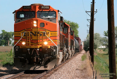 BNSF 4088 South At Vermillion Road, CO