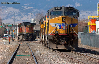 UP 6265 Valmont Turn Power In Longmont
