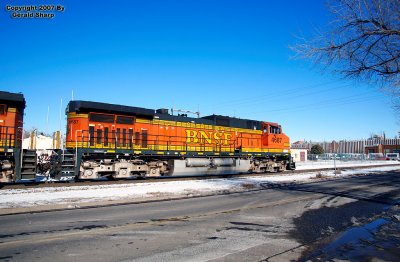 BNSF 4687 North At Longmont, CO