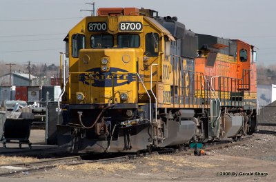 BNSF 8700 At Longmont, CO