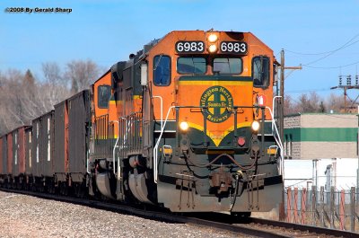 BNSF 6983 South At Longmont, CO