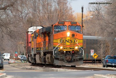 BNSF 4444 South On Atwood Street In Longmont, CO