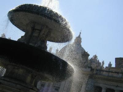 Fountain in St. Peter's Square