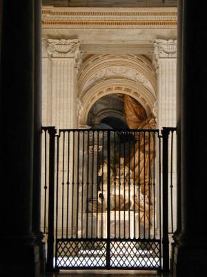 Inside St. Peter's Cathedral