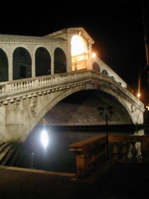 Rialto Bridge at Night