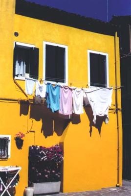 Yellow House in Burano