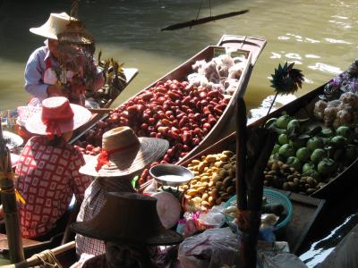 Fruit Boats and a Pinwheel